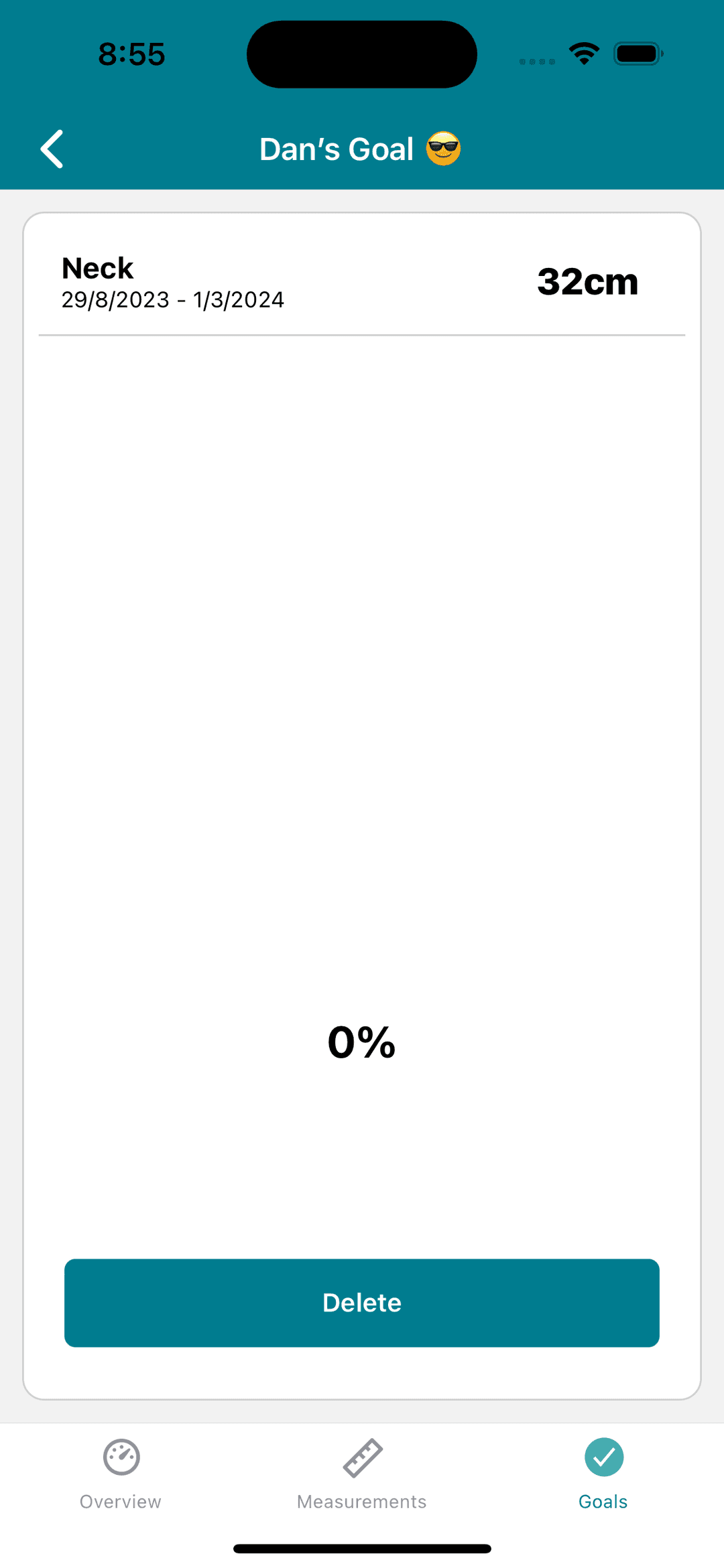 Mindset - Goal Detail