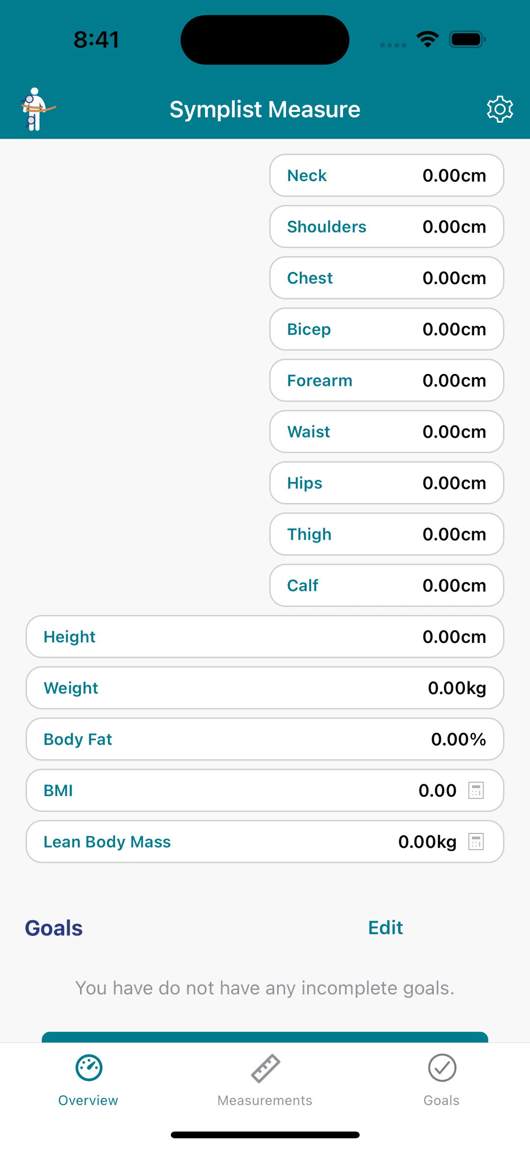 Mindset - Overview Screen
